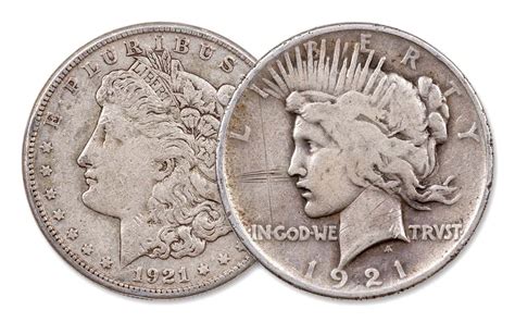 1921 Silver Dollar Value: are “D”, “S”, No mint mark worth money?