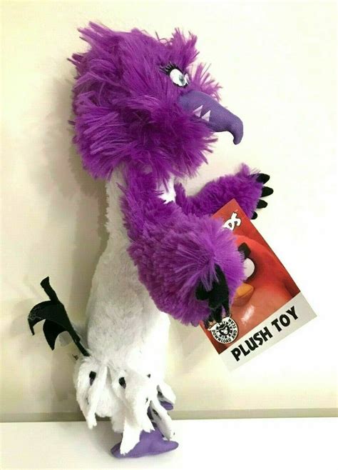 Large 15" Angry Birds 2 Purple Zeta Eagle Plush .New Toy. Soft | eBay