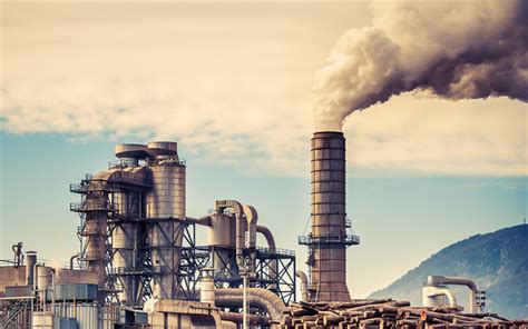 Download wallpapers environmental pollution, factory, pipes, ecology, environment, fuming plant ...