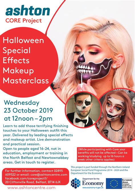 Halloween Special Effects Makeup Masterclass - Ashton Community Trust