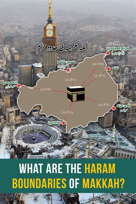 What are the Haram Boundaries of MAKKAH? in 2022 | Islamic videos ...