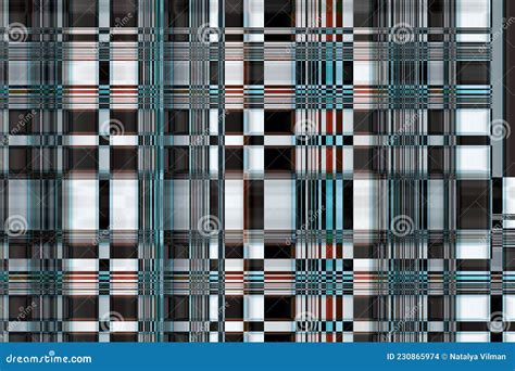 Geometric Checkered Background, Optical Illusion Stock Illustration ...