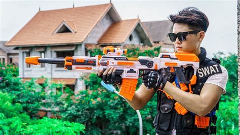 LTT Game Nerf War : Special Police Warriors SEAL X Skill Nerf Guns ...