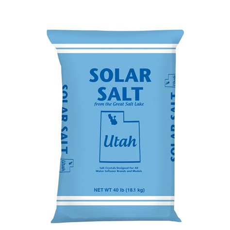 Morton Salt 40 lb Utah Solar Salt from Utah's Great Lake - Walmart.com - Walmart.com