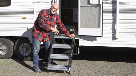 Installation of a Solid Step from Lippert - RVing Today