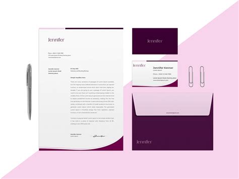 Jennifer logo on Behance