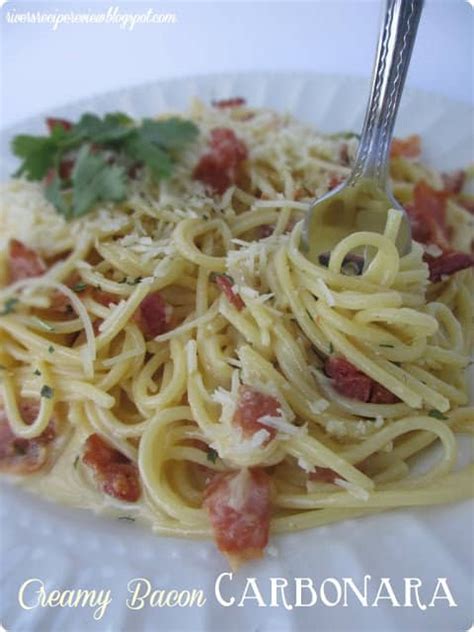 Creamy Bacon Carbonara | The Recipe Critic