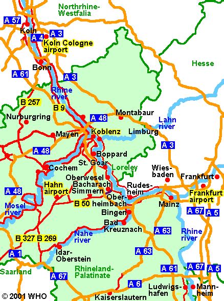 Koblenz Map - Germany