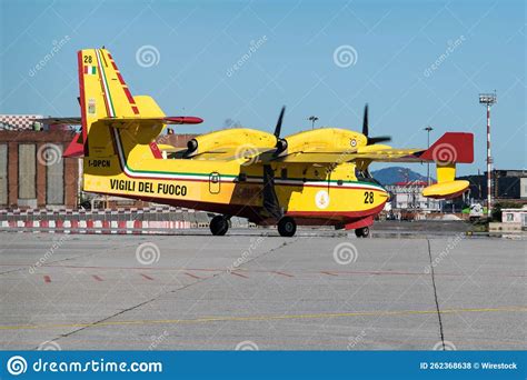 Canadair CL415 Fire Bomber. Editorial Image | CartoonDealer.com #53233934