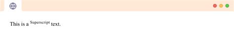 HTML Superscript and Subscript (With Examples)
