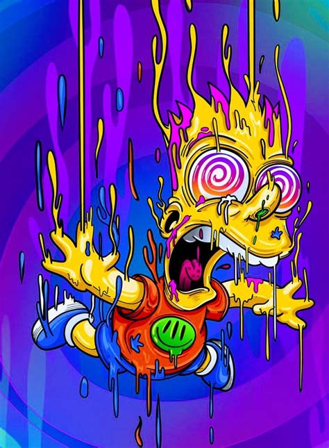 Melting Bart, The Simpsons - #Bart #Melting #Simpsons | Simpsons art, Bart simpson art, Simpson ...