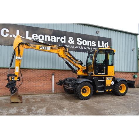 JCB 110W HYDRADIG, Wheeled Excavator. - Used Machines from CJ Leonard & Sons Ltd UK