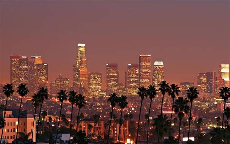 Los Angeles Skyline Wallpapers - Top Free Los Angeles Skyline ...