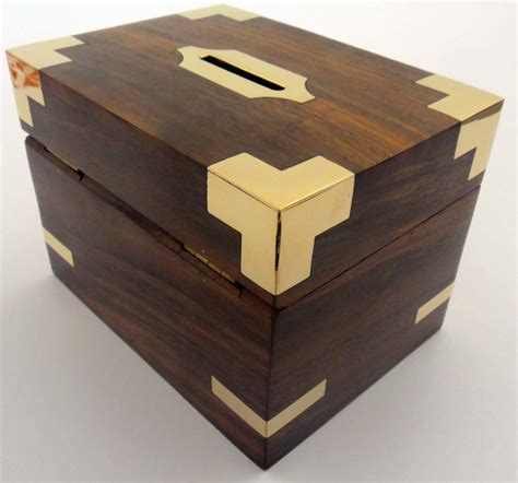 China Custom Donation Hidden Wooden Money Box - China Ceramic Money Box, Money Box