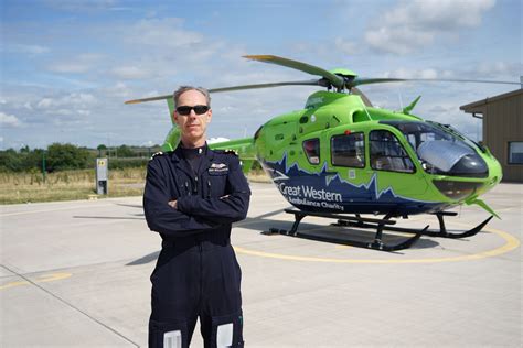 Meet Pilot Rich MacLaughlin - Great Western Air Ambulance Charity