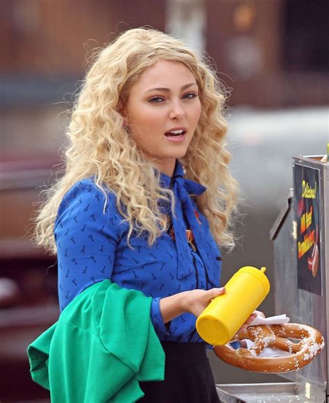 ANNASOPHIA ROBB on the Set of The Carrie Diaries in New York – HawtCelebs