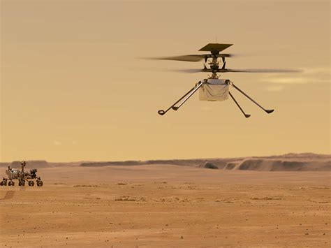 Incredible Mars Video Shows NASA's Ingenuity Helicopter Flying Over Martian Surface - Newsweek