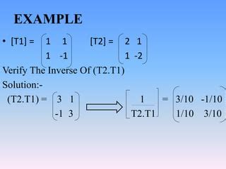 Vcla.ppt COMPOSITION OF LINEAR TRANSFORMATION KERNEL AND RANGE OF LINEAR TRANSFORMATION INVERSE ...