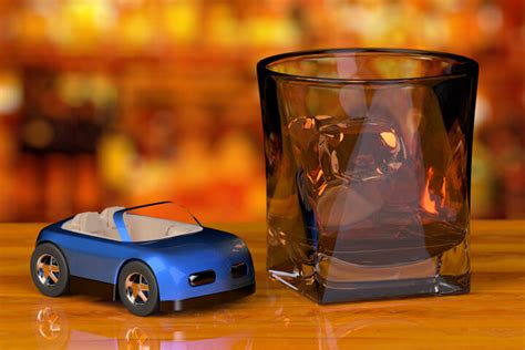 Toy car and whiskey glass on bar free image download