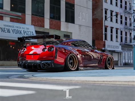 Nissan GT-R Widebody kit | Behance