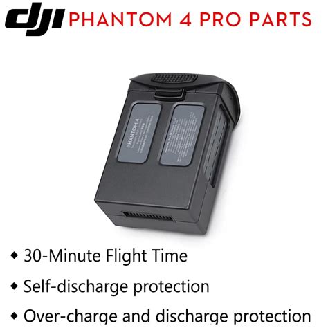 Original DJI Phantom 4 Pro Plus Intelligent Flight Battery (Obsidian ...