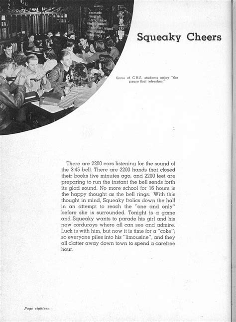 Columbus High School (CHS) 1943 Yearbook (Log) Zaharako's Interior, Columbus Indiana