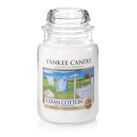 Yankee Candle Clean Cotton Large Jar (1010728E) - Candle Emporium