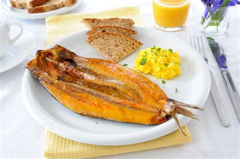 Breakfast Kippers stock photo. Image of filleted, food - 9830438