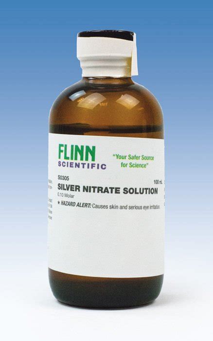 Flinn Chemicals, Silver Nitrate Solution