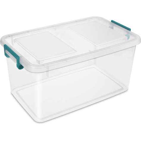 Clear Storage Bins With Lids Walmart ~ Rubbermaid Storage Clear Bin ...