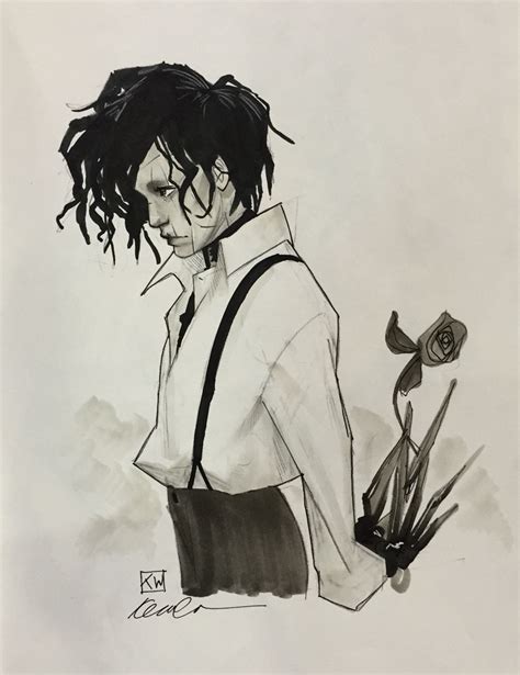 Edward Scissorhands by Kevin Wada * | Edward scissorhands, Edward scissorhands art, Tim burton art