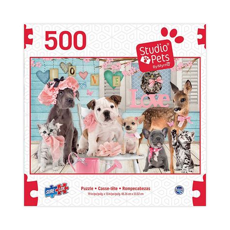 Sure Lox Studio Pets Puzzles - Assorted - 500 piece | London Drugs