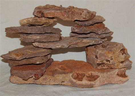 Stacking Ledge Rocks Cave Builder Semi Flat 100% Natural, 10 Stones, 10 Gal Focal Point - Etsy ...