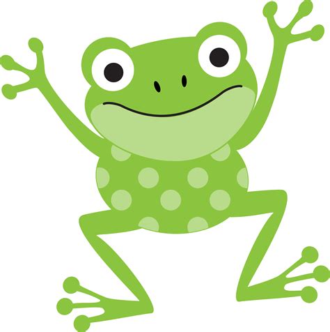 Download HD Frogs ‿ ⁀°•• - Cute Frog Clip Art Transparent PNG Image - NicePNG.com