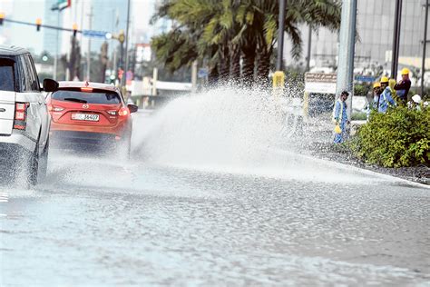 Heavy rain hits Dubai and Sharjah