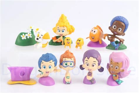 Aliexpress.com : Buy Bubble Guppies Mini Figure Set of 12 w/ Gil, Molly ...