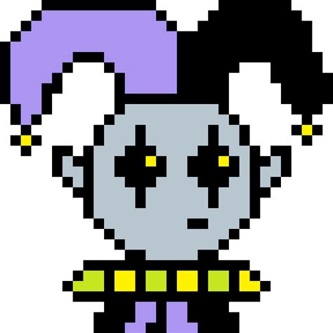 Some pixelart I made yesterday (I'm not that good at pixelart) : r/Jevil