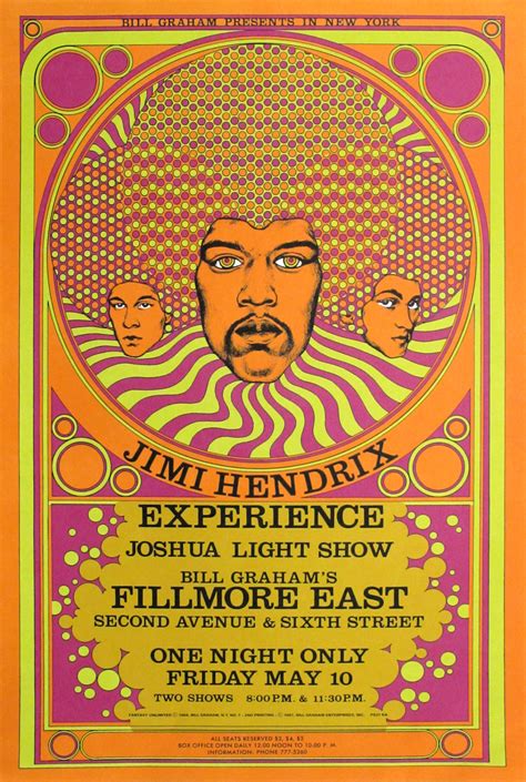 Jimi Hendrix Experience Concert Poster | Limited Runs