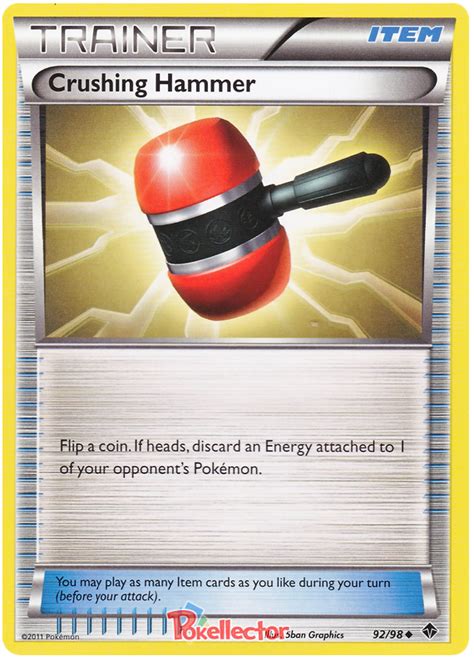 Crushing Hammer - Emerging Powers #92 Pokemon Card