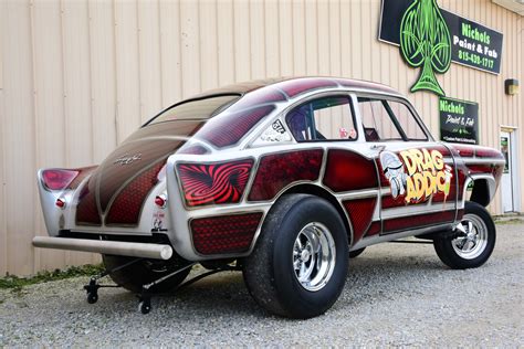 This 1951 Henry J Gasser Breathes Fire on the Streets of Illinois - Hot Rod Network