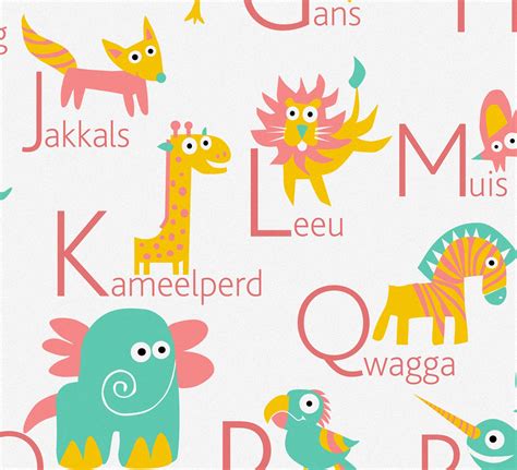 AFRIKAANS Alphabet Poster With Animals From A to Z BIG POSTER - Etsy