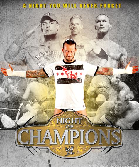 Night of Champions 2011 Poster by DGsWay on DeviantArt