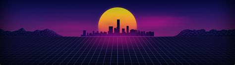 🔥 Download Synthwave Dual Screen Wallpaper By Prostyle43 by @jeremyf75 ...