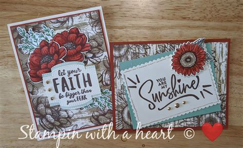 Ridiculously Awesome fall inspirational cards - Stampin' With a Heart