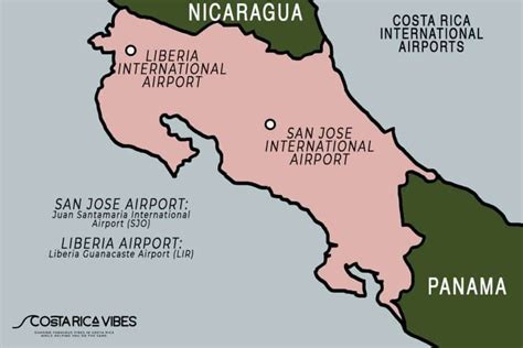 Costa Rica Map: Detailed Info on All Areas of the Country