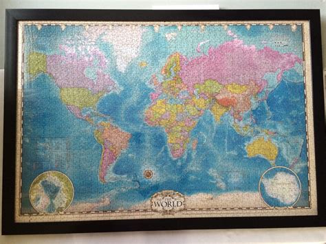 World Map Jigsaw Puzzle