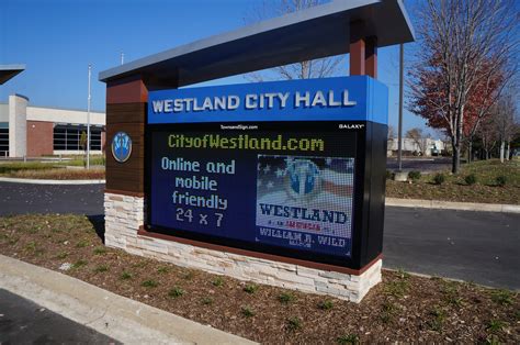 File:Westland, Michigan City Hall Sign.JPG - Wikipedia