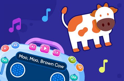 Moo Moo Brown Cow Game - SplashLearn