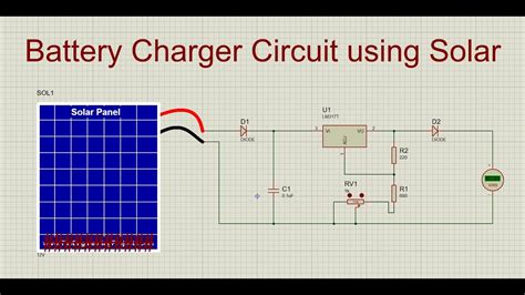 Diy Solar Battery Charger Circuit