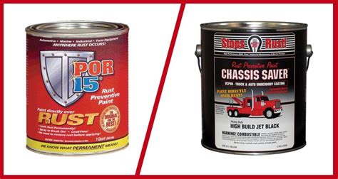 Chassis Saver vs por-15: Opinion on rust prevention products